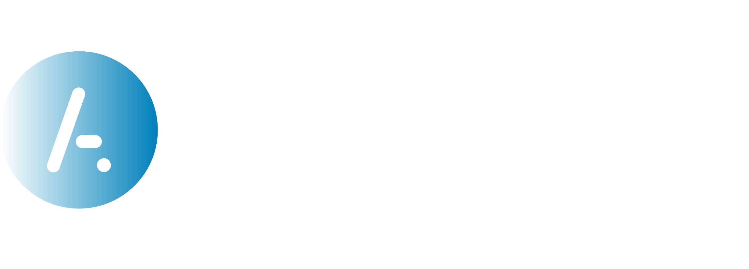 Logo Akio TWS blanc avec baseline